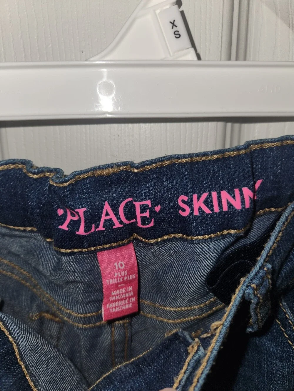 Girls Skinny Jeans With Adjustable Waist